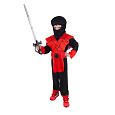 Rappa Dětský kostým červený ninja (S)