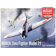 Model Kit letadlo 12352 - A6M2b Zero Fighter Modrel 21 "Battle of Midway"  (1:48)