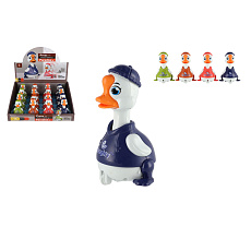 Teddies Kačer zmáčkni a jeď plast 9cm na setrvačník 4 barvy