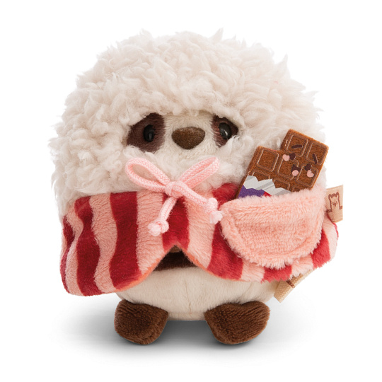 NICI MyMochi Panda Kono 8 cm v kostýmu popcorn s čokoládou, dárkové balení