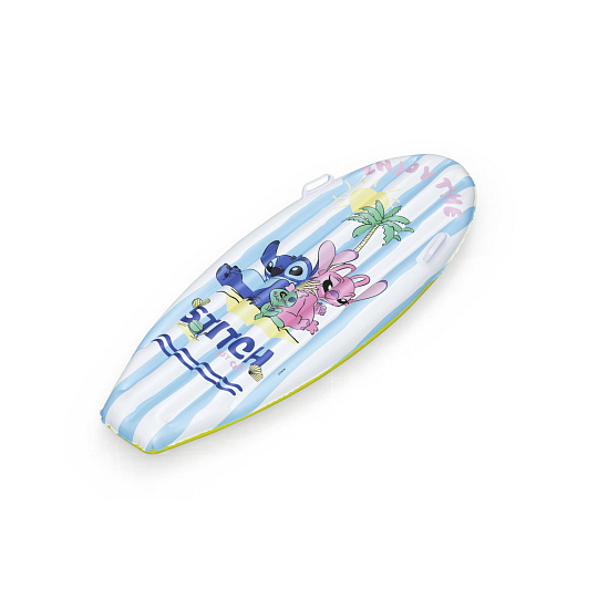 Bestway Nafukovací lehátko - surf  Lilo &amp; Stitch - 10 x 40 x 112 cm