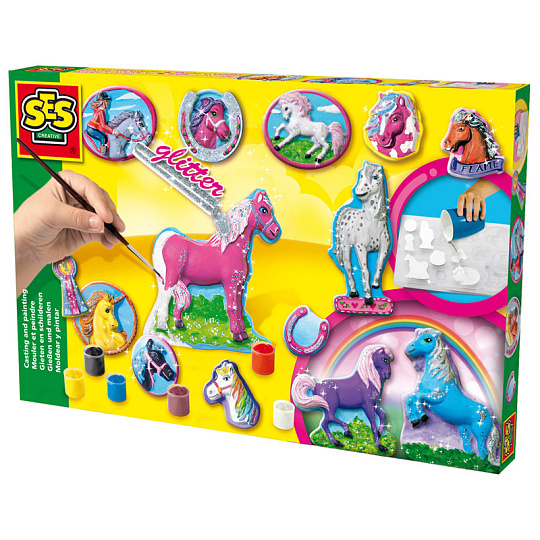 SES Odlévání a malování koní