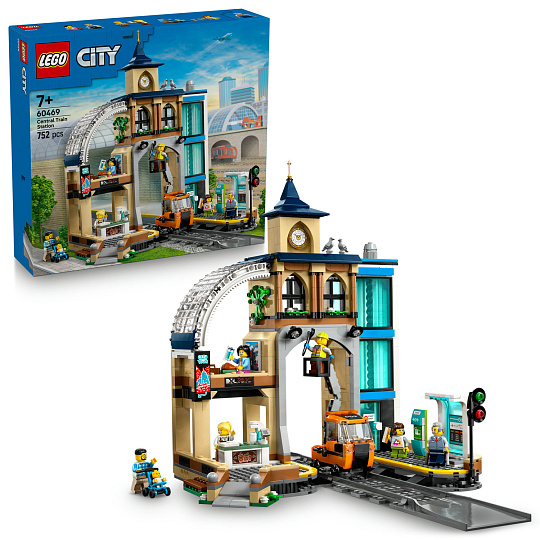 LEGO City 60469 Hlavní vlakové nádraží
