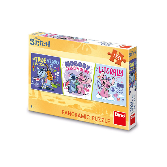 Dino STITCH RELAXUJE 150 panoramic Puzzle