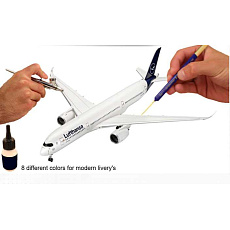 Revell Sada barev Aqua Color 36203 - Modern Airliner (8 x 17ml)