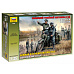 Zvezda Model Kit military 3632 - German R-12 Heavy Motorcycle with Rider (1:35)