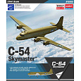 Academy Model Kit letadlo 12652 - USAF C-54 SKYMASTER (1:144)