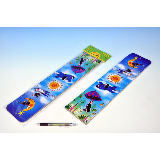 Wiky Metr Krtek na zeď 90cm papír/karton v sáčku