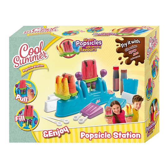 TM Toys PULL POPS Sada továrna na zmrzlinu