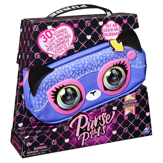 Spin Master Purse Pets interaktivní ledvinka gepard Spin Master Purse Pets interaktivní ledvinka gepard