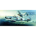 Academy Model Kit letadlo 12467 - MESSERSCHMITT BF109G-6 (1:72)