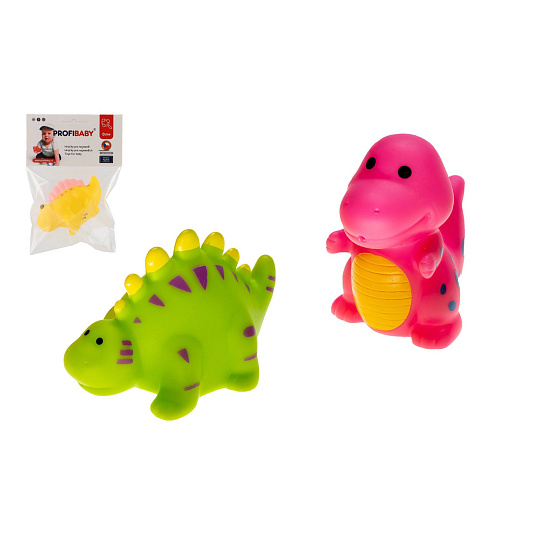 Dinosaurus do vody stříkací plast 3 druhy v sáčku 11x16cm 0m+ 