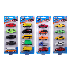 Maisto - Sada osobních aut, 5ks Maisto - Sada osobních aut, 5ks