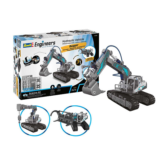 Revell Engineers 21305 - Hydraulic Excavator 3in1 (1:24) Revell Engineers 21305 - Hydraulic Excavator 3in1 (1:24)
