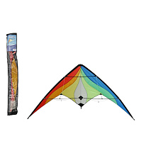 Drak létající nylon 160x80cm barevný v sáčku Drak létající nylon 160x80cm barevný v sáčku