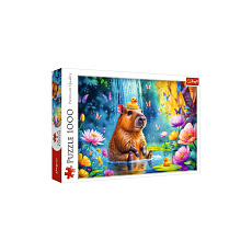 Puzzle  Kapybara 1000 dílků 68,3x48cm v krabici 40x27x6cm