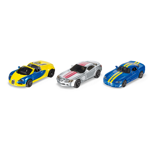 SIKU 6323 Super - Set sportovní auta SIKU 6323 Super - Set sportovní auta