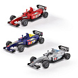 Dickie Formule 14 cm, natahování na šňůrku, 3 druhy