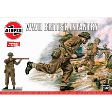 Airfix Classic Kit VINTAGE figurky A02718V - WWII British Infantry (1:32)