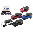 Teddies Auto Kinsmart Land Rover Defender 90 kov/plast 1:36 12,5cm na zpětné natažení 4 barvy