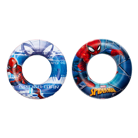Bestway Nafukovací kruh Spider-Man - assort, 48 x 11 cm Bestway Nafukovací kruh Spider-Man - assort, 48 x 11 cm