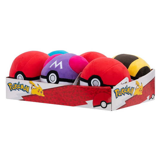 ORBICO Pokemon Poke Ball plyš assort