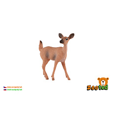 Jelen evropský laň zooted plast 7cm 