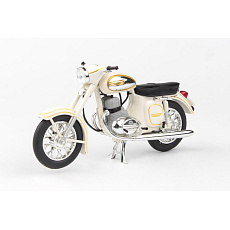 Abrex Jawa 350 Automatic (1966) 1:18 - Bílá