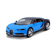 Maisto - Bugatti Chiron, modré, assembly line, 1:24 Maisto - Bugatti Chiron, modré, assembly line, 1:24