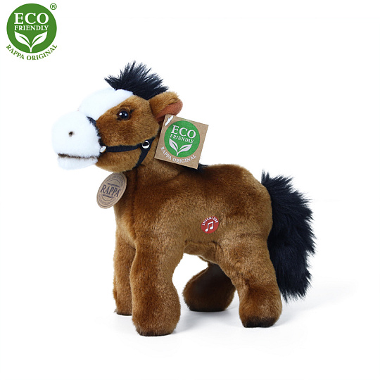 Rappa Plyšový kůň 20 cm ECO-FRIENDLY