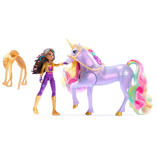 Spin Master UNICORN ACADEMY SVĚTELNÝ JEDNOROŽEC A FIGURKA 11 CM SOPHIA & WILDSTAR Spin Master UNICORN ACADEMY SVĚTELNÝ JEDNOROŽEC A FIGURKA 11 CM SOPHIA & WILDSTAR