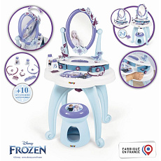 Smoby Ledové království Toaletní stolek 2v1 se židličkou