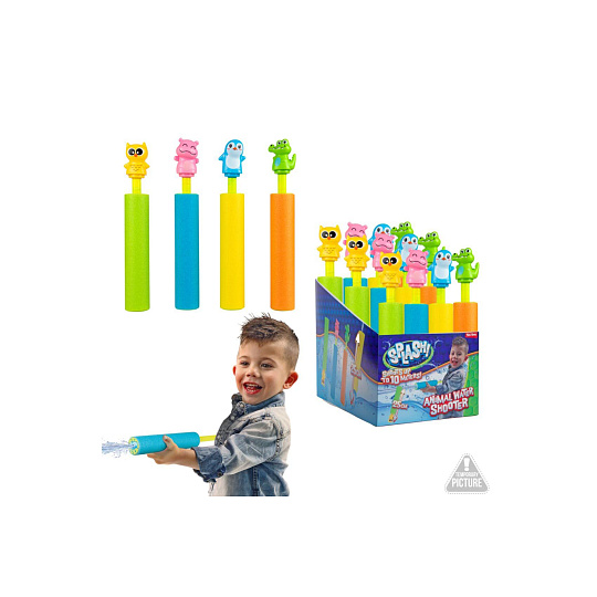 Teddies Vodní trubice zvířátko pěnové 25cm 4 druhy