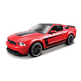 Maisto - Ford Mustang Boss 302, červený, assembly line, 1:24