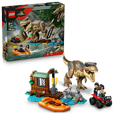 LEGO Jurassic World 76975 T-rex a útěk po řece