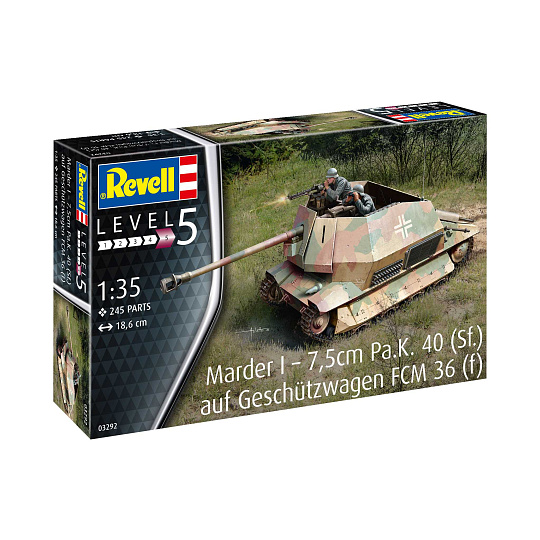 Revell Plastic ModelKit military 03292 - Marder I on FCM 36 base (1:35)