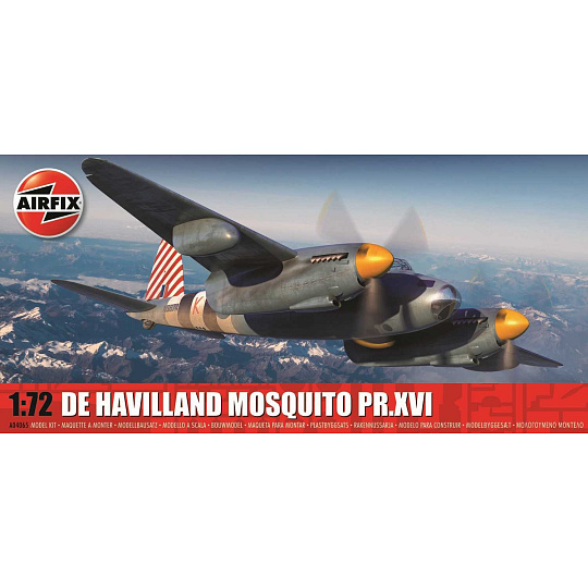 Airfix Classic Kit letadlo A04065 - De Havilland Mosquito PR.XVI (1:72)