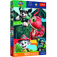 Trefl Puzzle Tlapková patrola/Paw Patrol Dino Movie 27,5x41cm 160 dílků + plakát v krabici 19x29x4cm