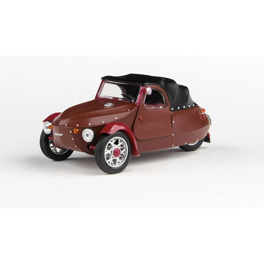 Abrex Velorex 16/350 (1966) 1:43 - Hnědá/Černá/Vínová Abrex Velorex 16/350 (1966) 1:43 - Hnědá/Černá/Vínová