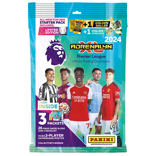 Panini PREMIER LEAGUE 2023/2024 - ADRENALYN - starter set