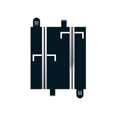 Scalextric Příslušenství SCALEXTRIC C7018 - Starter Grid (1/2 straight x 2)