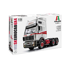 Italeri Model Kit truck 3924 - MERCEDES-BENZ SK EUROCAB 6x4 (1:24)