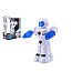 Teddies Robot jezdící plast 26cm Ang. mluvící na baterie se světlem se zvukem v krabici 22x28x11cm