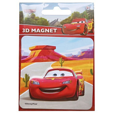 Rappa Magnetky 3D Disney Cars/Auta 9x13 cm