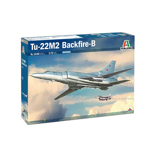 Italeri Model Kit letadlo 1440 - Tu-22 M3 BACKFIRE C (1:72) Italeri Model Kit letadlo 1440 - Tu-22 M3 BACKFIRE C (1:72)