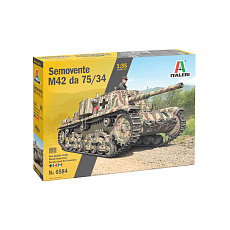 Italeri Model Kit tank 6584 - Semovente M42 da 75/34 (1:35)