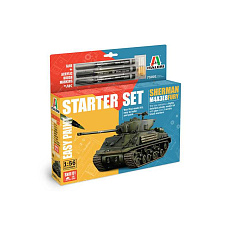 Italeri Model Set tank 75001 - M4A3E8 Sherman Fury (1:56)