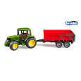 Bruder Farmer - traktor John Deere s vlekem