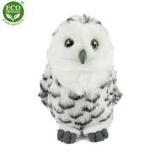 Rappa Plyšová sova 17 cm ECO-FRIENDLY