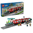 LEGO City 60423 Tramvaj a zastávka v centru města